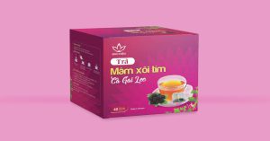 Sản phẩm Trà Mâm xôi tím - cà gai leo